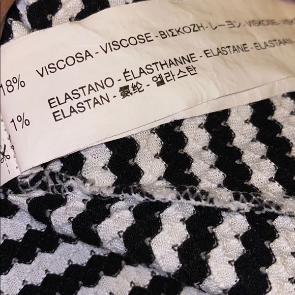 Zara white black print  tank Top - Picture 10 of 13